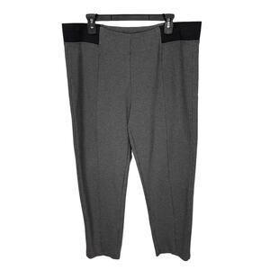 TERRA & SKY Women's DRESS PANTS Gray Size 1X (16/18)